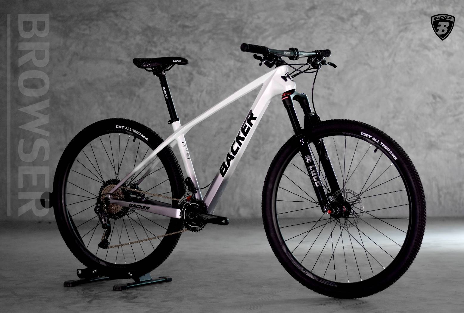 BACKER Browser Shimano Deore 22 sp. ล้อ 29 นิ้ว เ CARBON Boost NEW2023