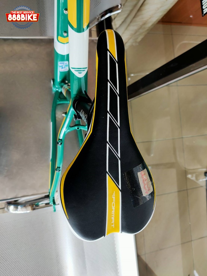 FRAMESET FORMAT DES66 27.5 เฟรมอลู คอตรง กระโหลกเกลียว แถมถ้วยคอ FSA เบาะ หลักอาน ดรอปเอ้าท์ (เฟรมแยกชิ้นส่วน)