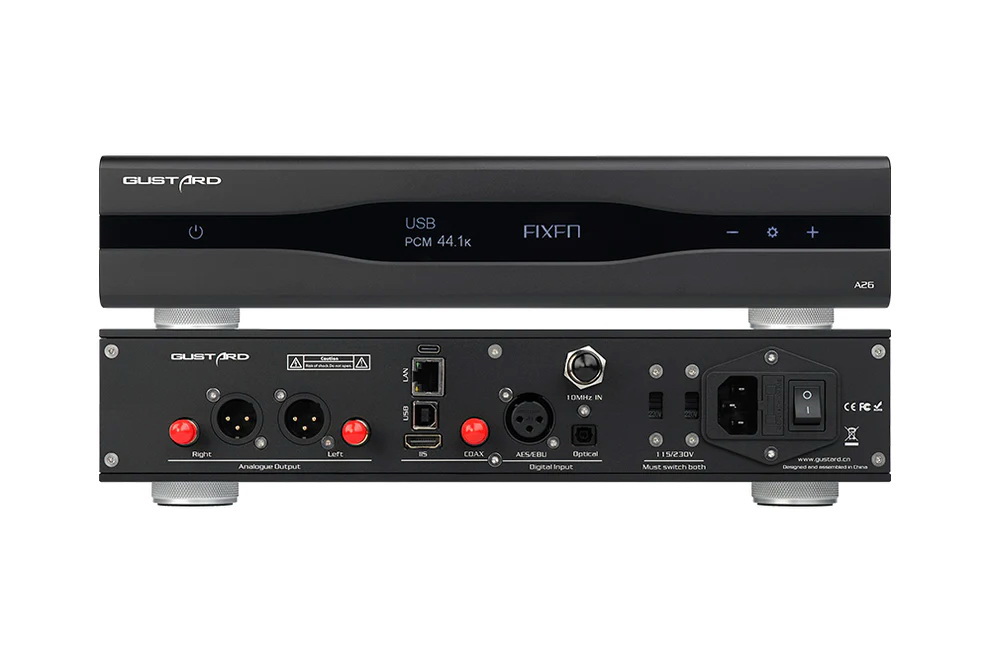 Gustard A26 DAC ตั้งโต๊ะชิป AK4499EX x2 + AK4191 รองรับ MQA, Roon bridge ประกันศูนย์ไทย