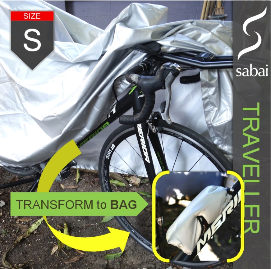 sabai cover ผ้าคลุมจักรยาน - รุ่น TRAVELLER (S,M,L,XL)
