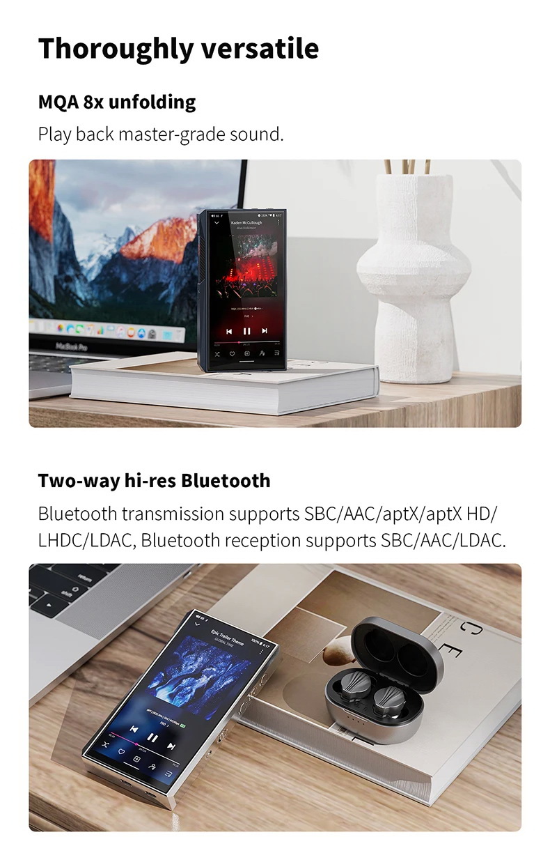 FiiO M23 DAP พกพา Lossless รองรับ MQA, LDAC, Desktop Mode, Roon Ready, Dual Hi-Res ประกันศูนย์ไทย