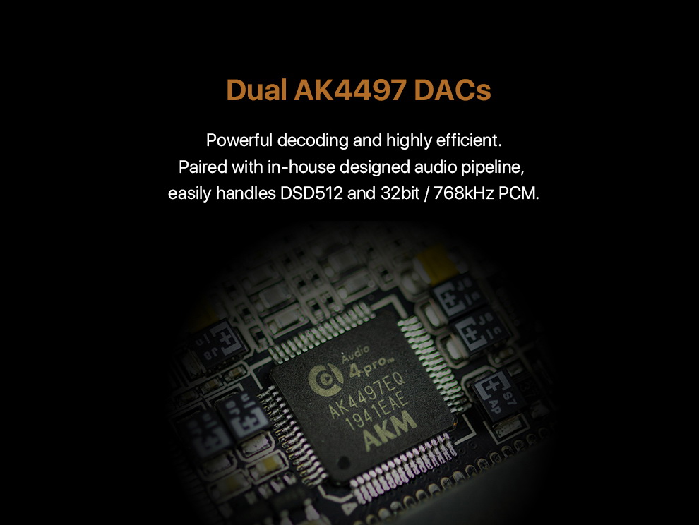 HiBy R8 Dap พกพา ชิป Dual AK4497 DAC รองรับ Hi-Res