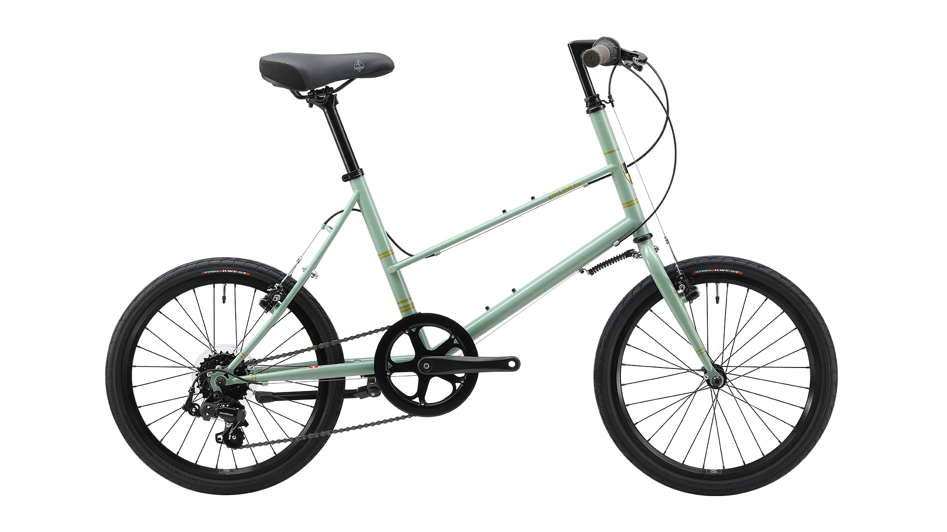 จักรยาน UCC BRUNO Mixte MiniVelo 20 นิ้ว | เฟรมโครโมลี 7 สปีด Shimano | 11 กก