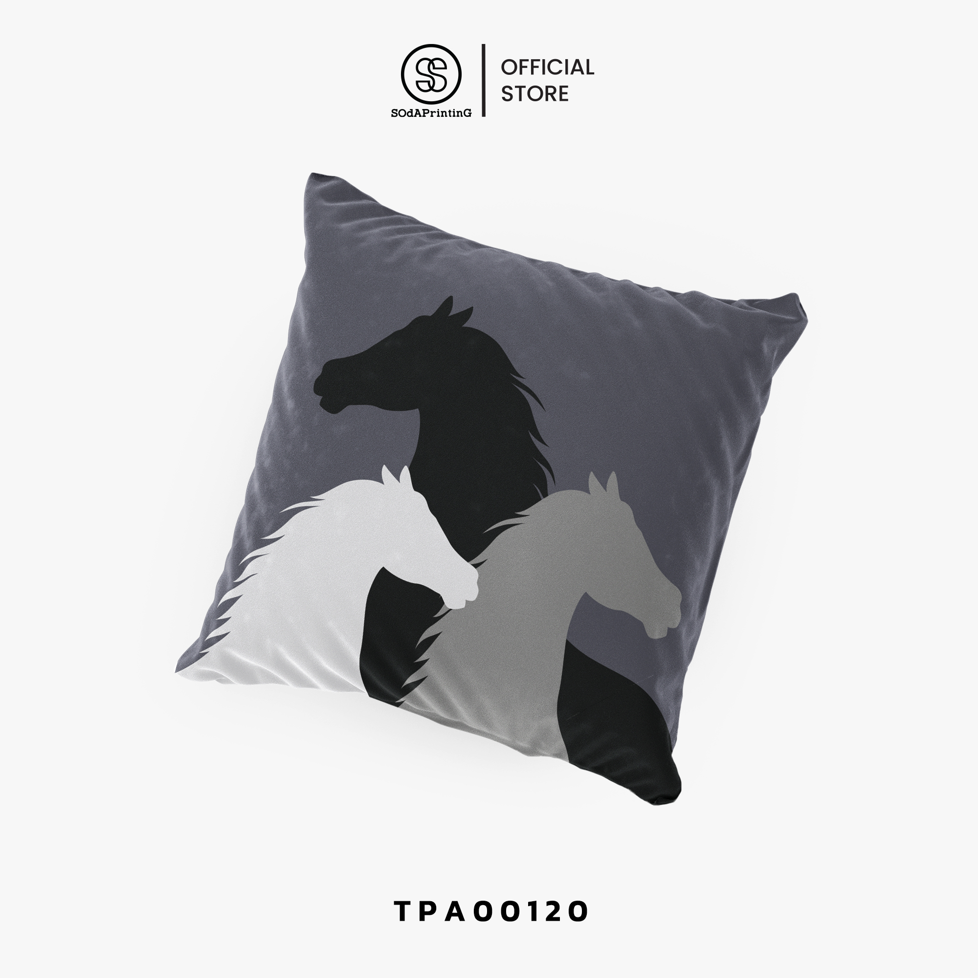 หมอนของขวัญ หมอนอิง Celestial Horse 2026 รหัส TPA00119-TPA00121 #หมอน #SOdA #SOdAPrintinG