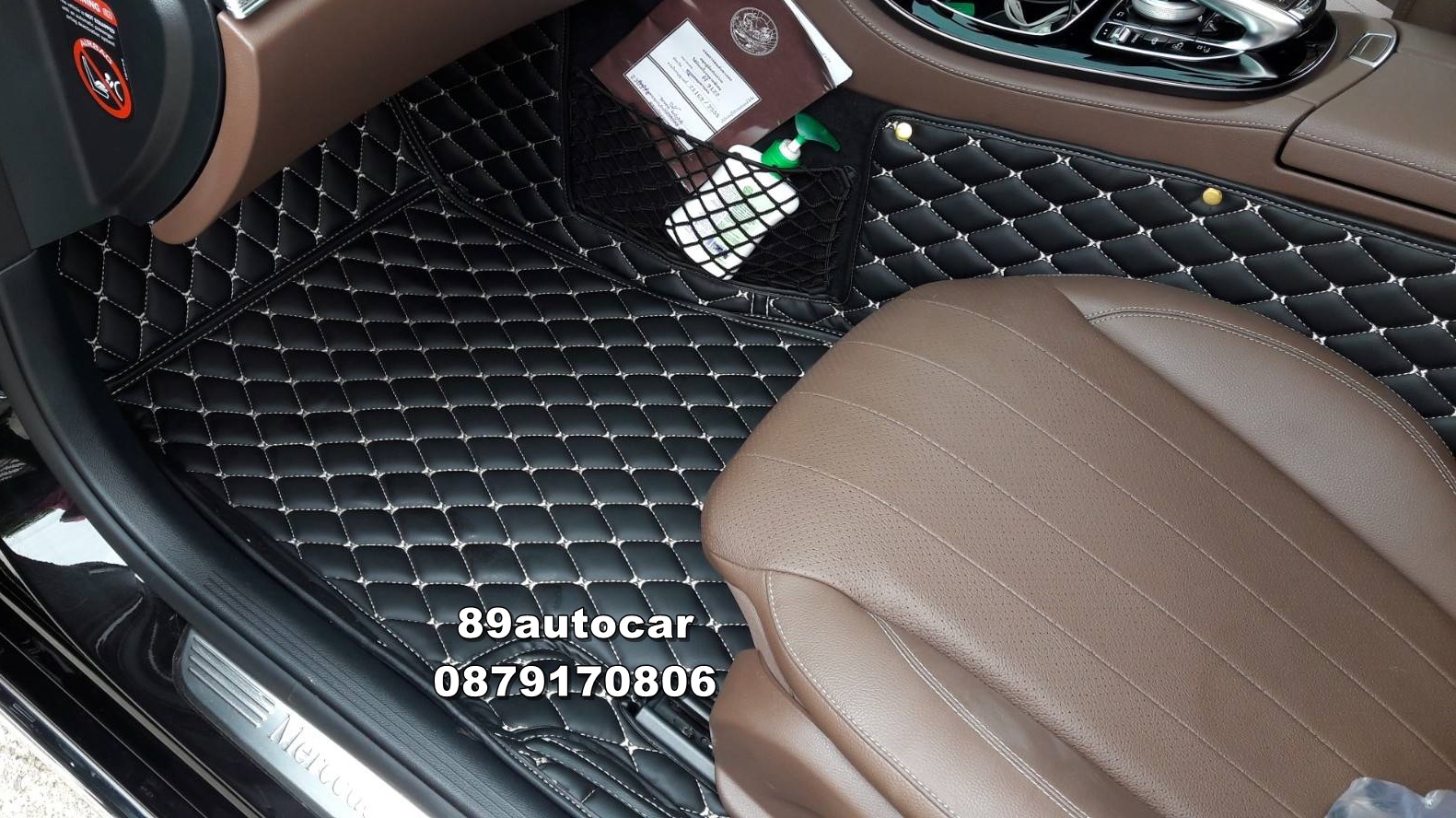 โรงงานพรมรถยนต์ Benz E350e W213 เข้ารูป เต็มคัน