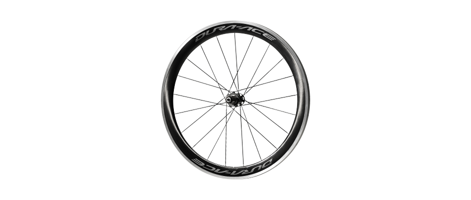 วงล้อชุด DURA-ACE 700C WH-R9100-C60-CL, ขอบสูง 50MM, CARBON-ALLOY, 11-SPD (มีถุงใส่ล้อให้) (Malay)