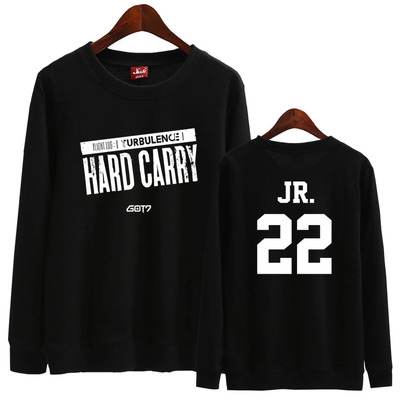 เสื้อแขนยาว (Sweater) GOT7 Hard Carry (ชื่อเมมเบอร์)