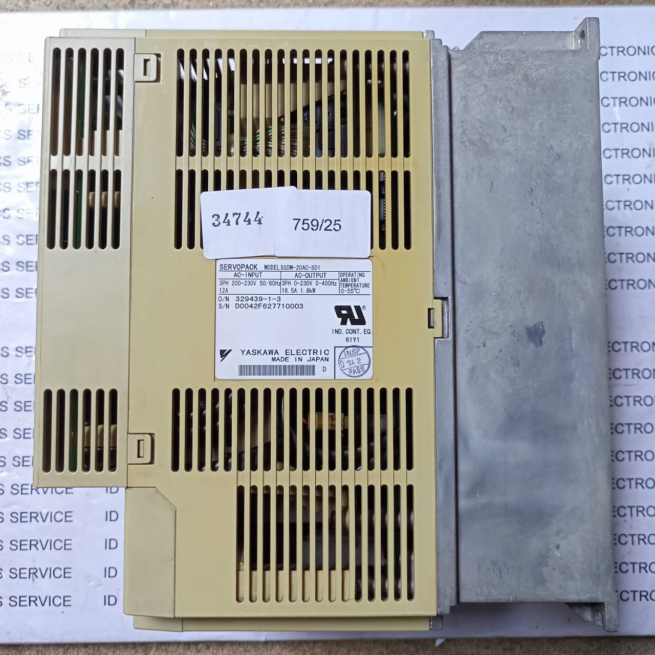 SGDM-20AC-SD1 SERVOPACK “ YASKAWA ”