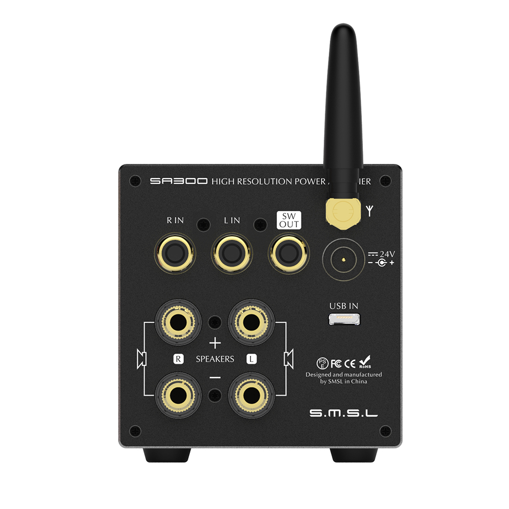 SMSL SA300 แอมป์ตั้งโต๊ะระดับ Hi-Res รองรับ Bluetooth5.0 ประกันศูนย์ไทย