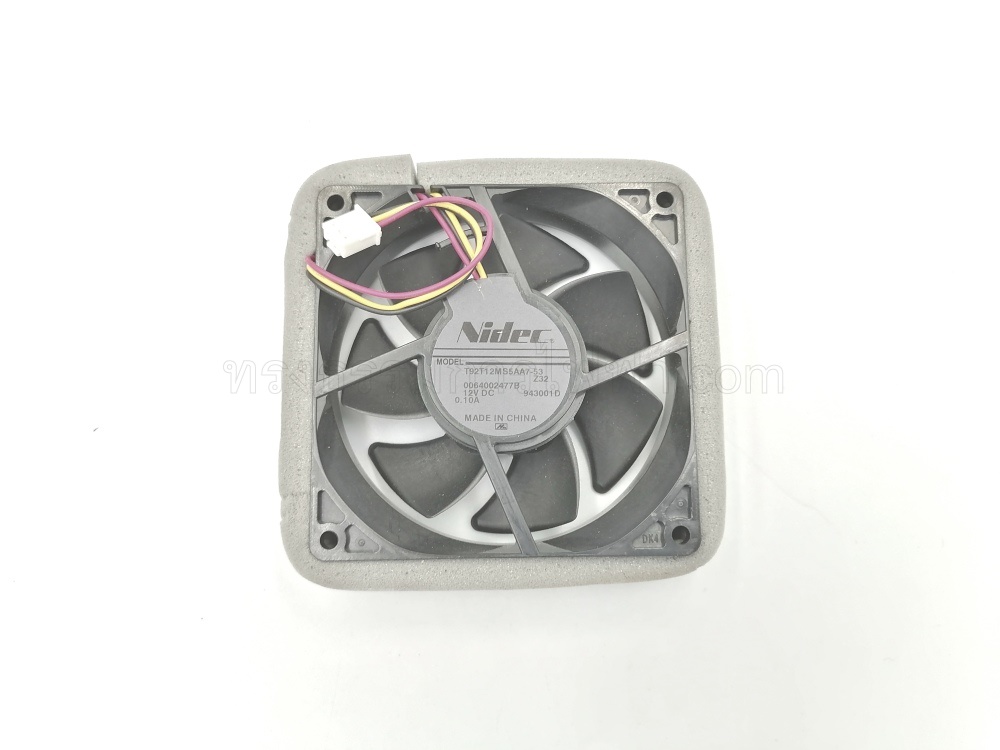 *เลิกจำหน่าย* พัดลมระบายอากาศตู้เย็น NMB-MAT DC12V. 0.10Amp.