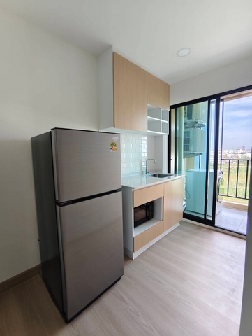 ให้เช่าคอนโดเพลิน เพลิน เจน วายด์ รังสิต-คลองหลวง 34 ตร.ม.ห้องใหม่ เฟอร์ครบ มีเครื่องซักอบผ้า ใกล้ ม.กรุงเทพ