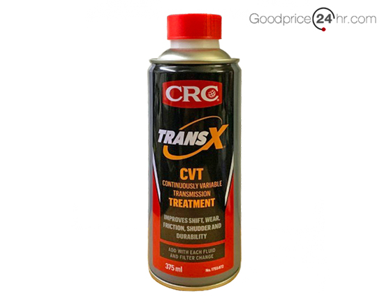 c-221. CRC TRANS X CVT หัวเชื้อน้ำมันเกียร์ CVT 375 ml.
