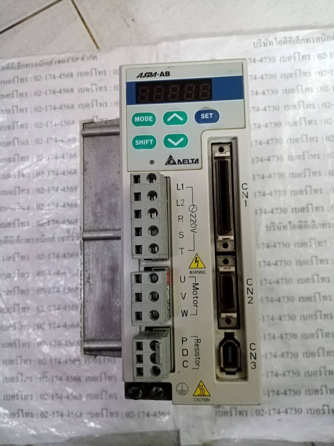 ASD-A1521-AB SERVO DRIVE " DELTA "