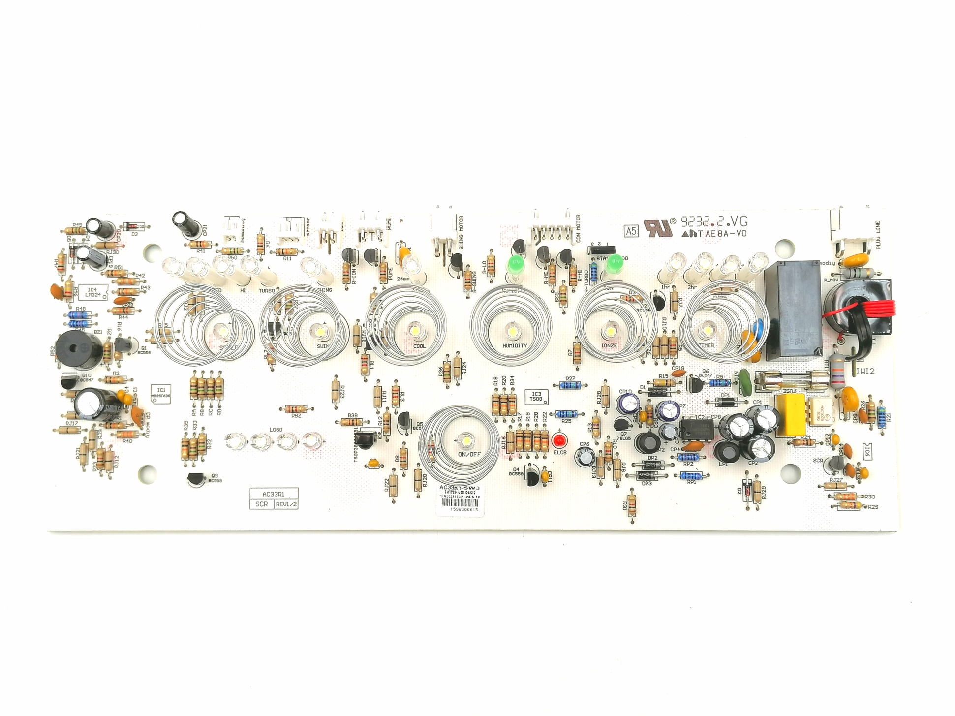 บอร์ดพัดลม ไอเย็น Hatari รุ่น AC33R1(แท้)