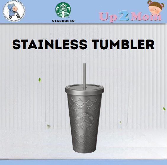 ขวดน้ำพร้อมหลอด Starbucks Siren Tail Stainless Tumbler