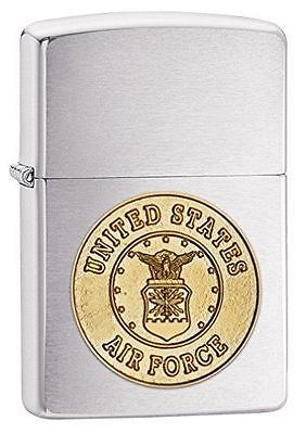 ไฟแช็ค Zippo แท้ กองทัพอากาศสหรัฐอเมริกา " Zippo 280ACF, United States Air Force Emblem Emblem " แท้นำเข้า 100%