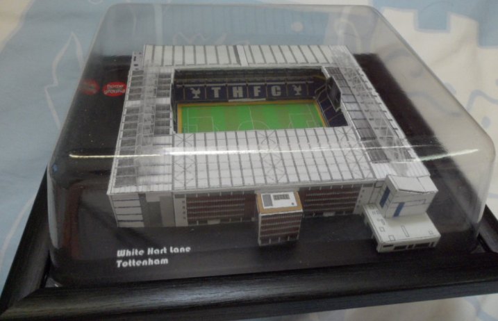 โมเดลสนามฟุตบอล สโมสรท็อตแน่ม ฮ็อทสเปอร์ - สนามไวท์ ฮาร์ท เลน ใหม่ / TOTTENHAM HOTSPUR Football Club Football Stadium Model - WHITE HART LANE Stadium NEW