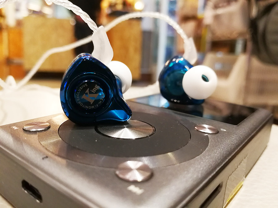หูฟัง Tfz Series5s King Exclusive Limited แบบคล้องหู เสียงระดับออดิโอไฟล์ สายแบบชุบเงิน รูปทรง Custom