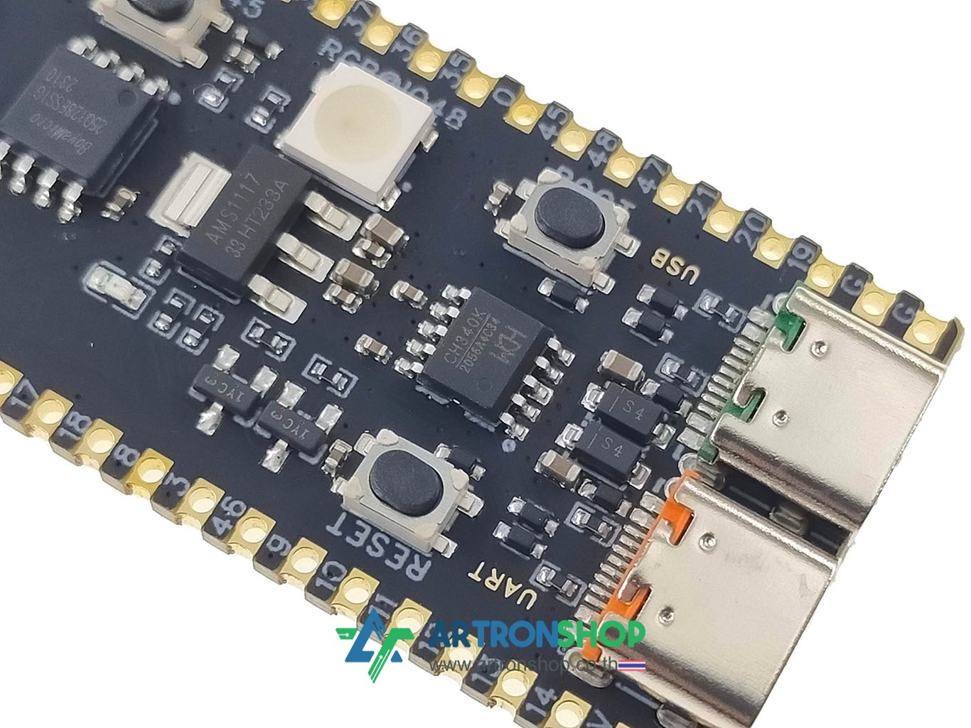 ESP32-S3-N16R8 บอร์ดพัฒนา ESP32-S3 รอม 16MB แรม 8MB