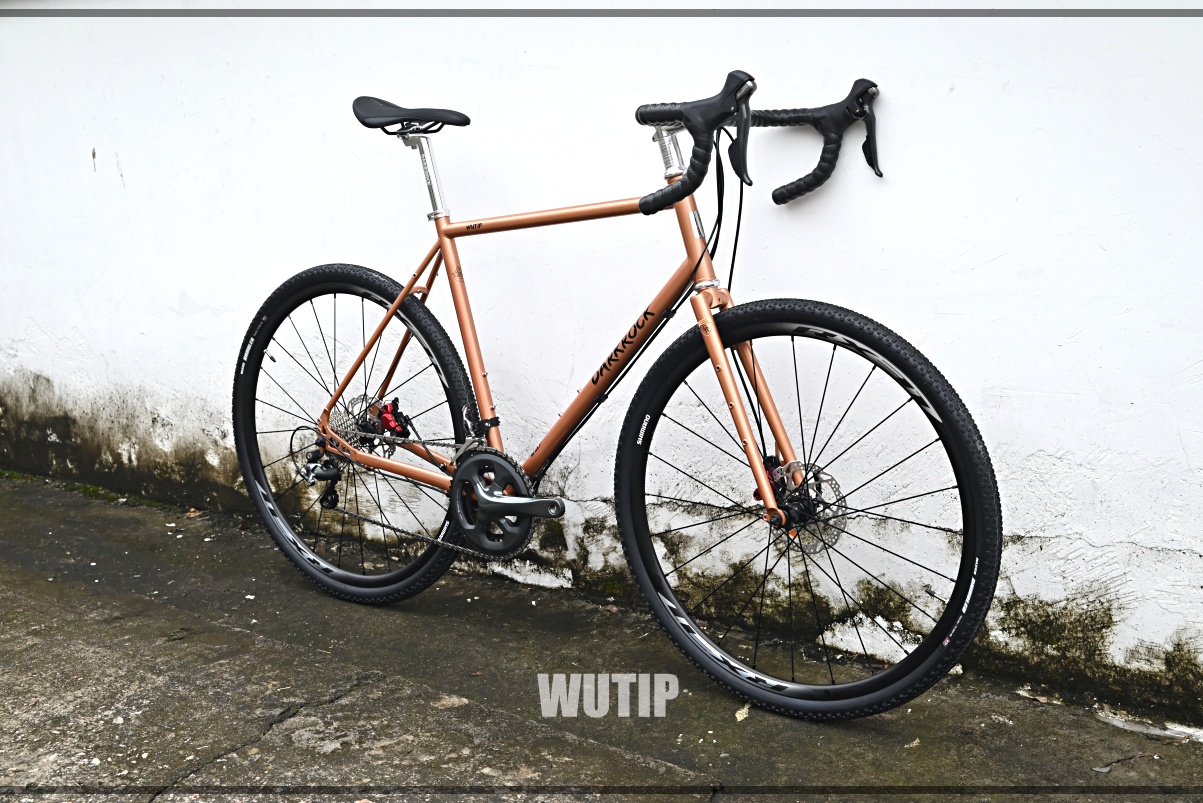 จักรยานเสือหมอบ DARKROCK WUTIP 700C Road bike Gravel bike, เฟรมโครโม่ เรโนล์ เกียร์ Tiagra 2*10 speeds