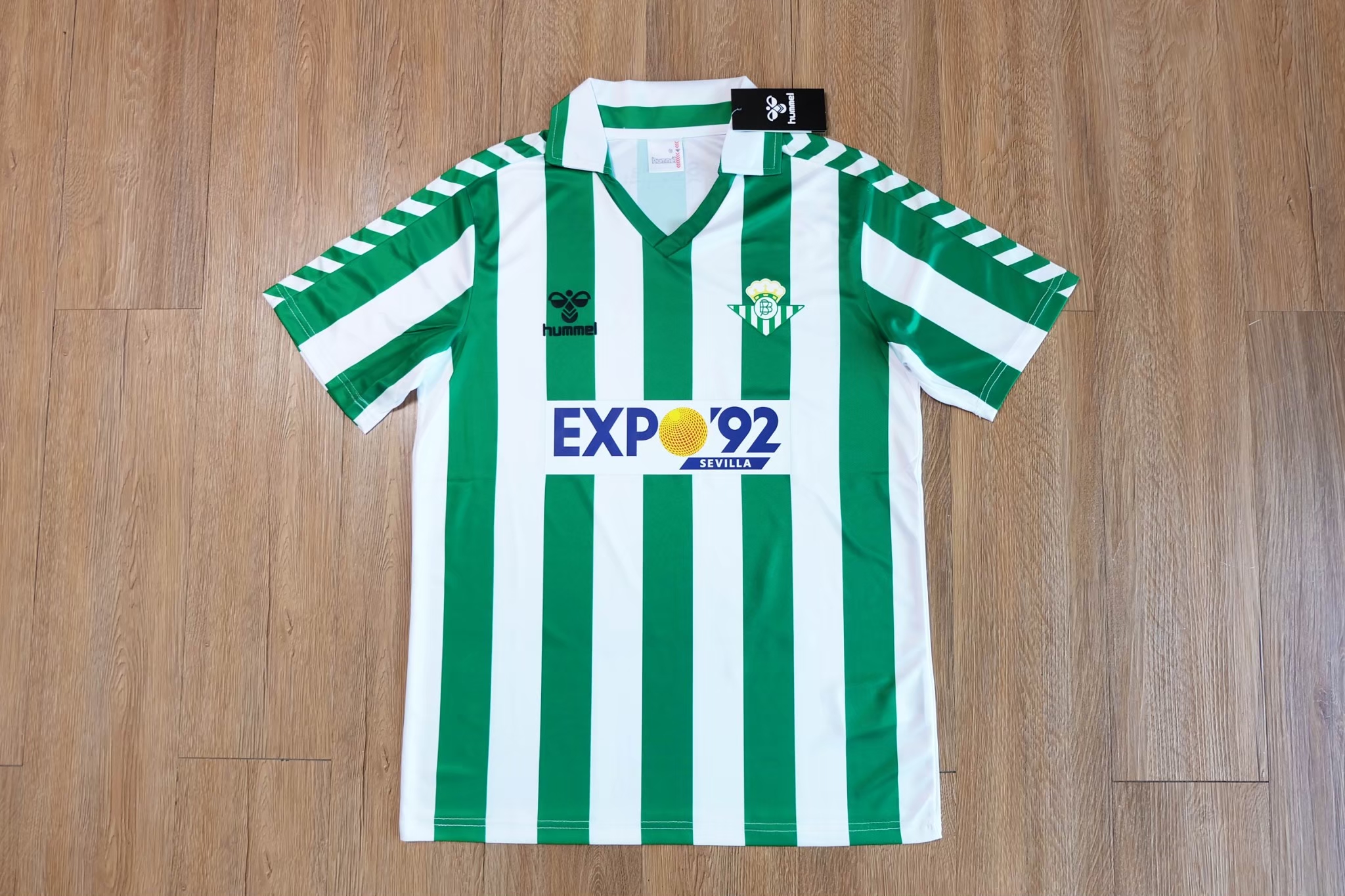Real Betis 1988/89 Vintage Jersey เสื้อฟุตบอลเรอัล เบติส Expo92