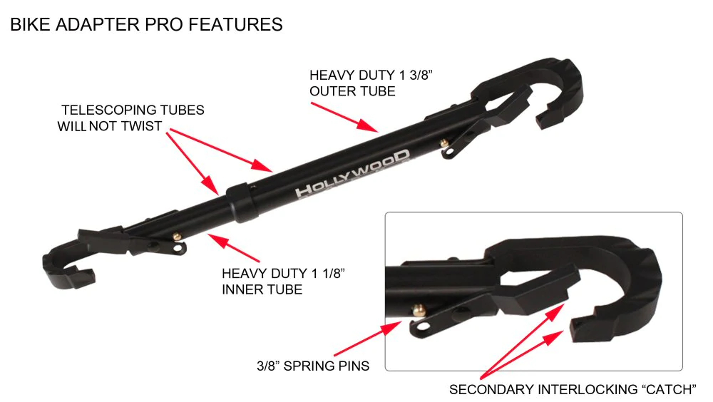 ท่อนอนจำลอง HOLLYWOOD Bike Adapter SKU: BA-PRO
