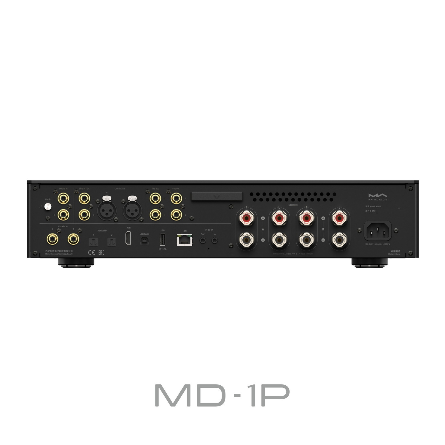 <สั่งจองล่วงหน้า> MATRIX Audio MD-1 / MD-1P เครื่องเล่นเพลงสตรีมมิ่งพร้อม DAC/AMP พรีเมี่ยมในตัว ประกันศูนย์ไทย