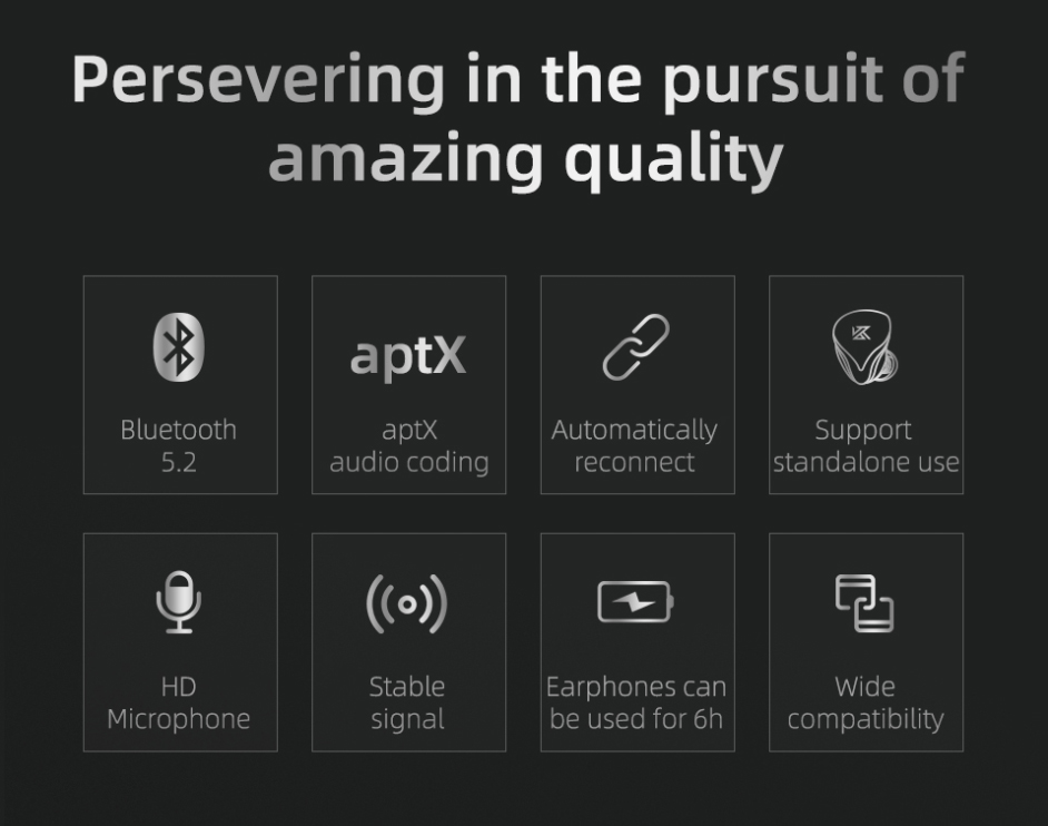 ขาย KZ Z3 หูฟัง TWS 2 ไดรเวอร์ 1BA + 1DD ประกันศูนย์ไทย