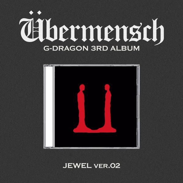 อัลบั้ม G-DRAGON 3rd Album [Übermensch] (JEWEL ver.) (VER.02 สีแดง) รอ 9 - 14 วัน