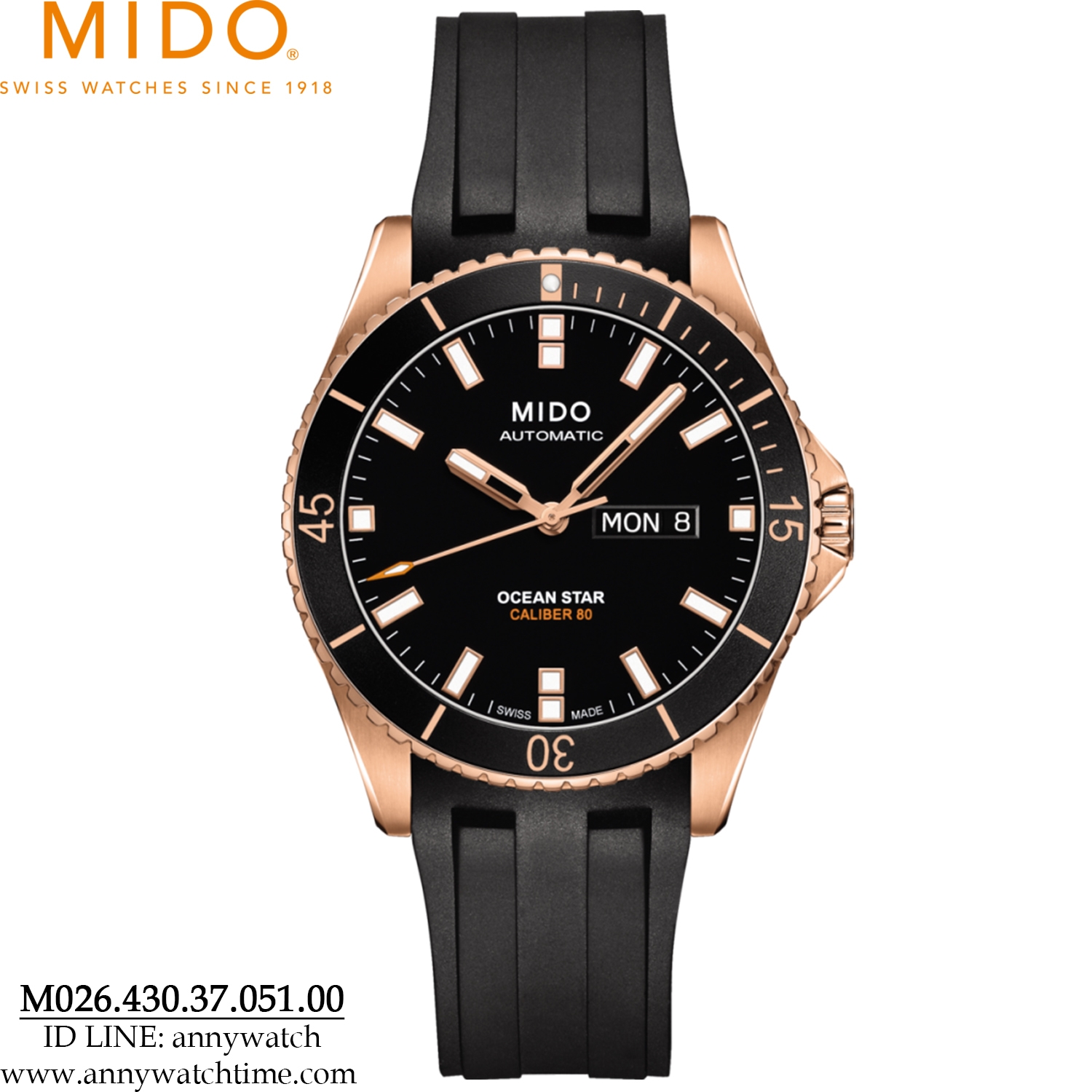 MIDO M026.430.37.051.00