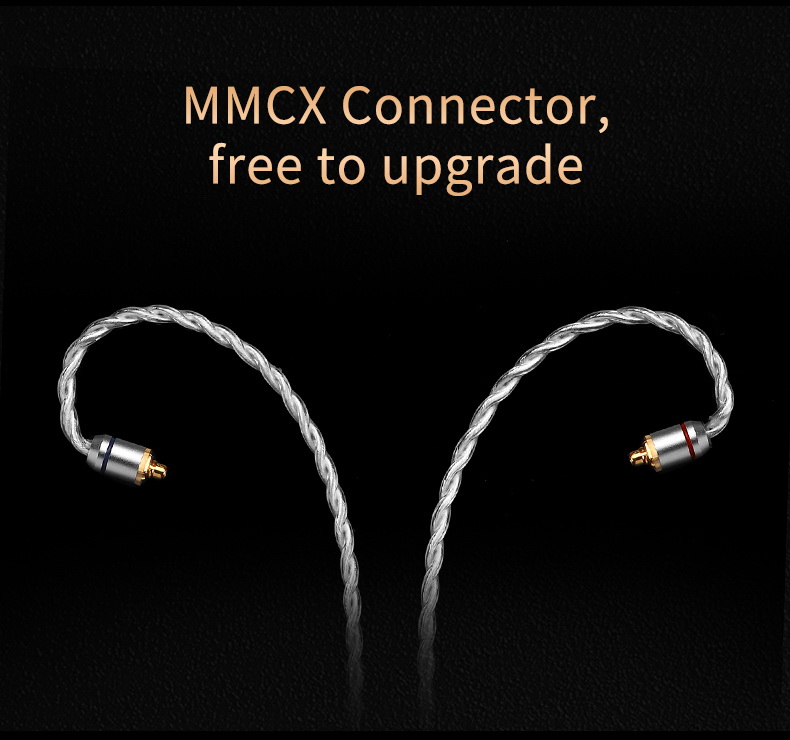 ขาย Astrotec ATC2 สายอัพเกรดหูฟัง OFC 72 แกน ชุบเงิน ขั้ว MMCX