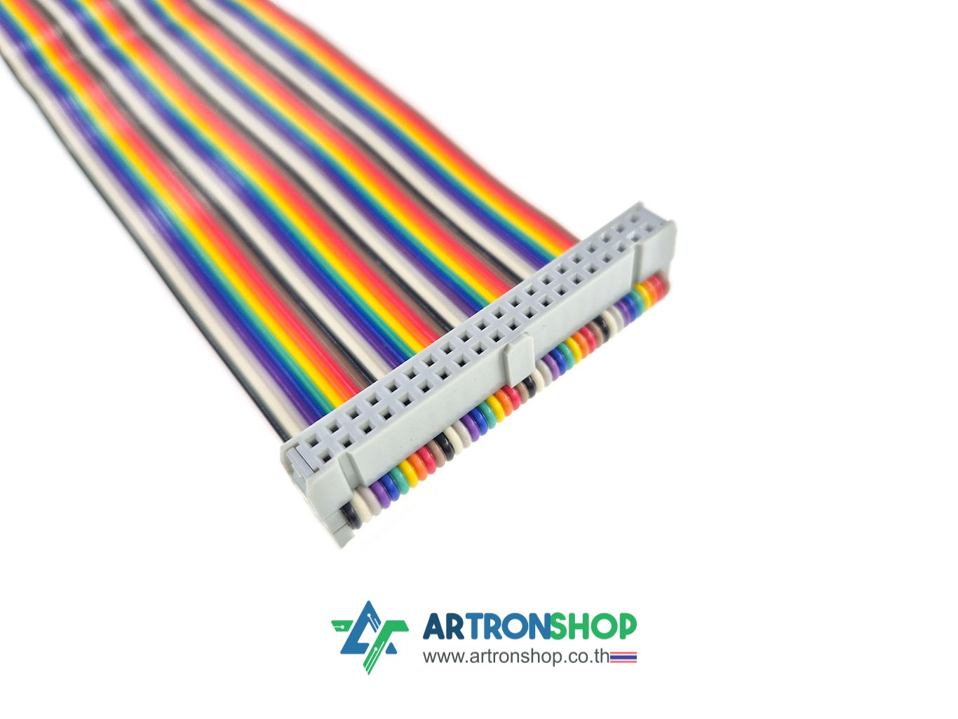 สายแพร GPIO สำหรับบอร์ด Raspberry Pi ผู้-ผู้ Breakout Cable GPIO 40PIN for Raspberry Pi Male-Male