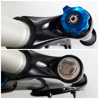 Spinner Aeris 300 Air Fork Shock, 100mm., V-BRAK+Disc, 30 mm collapse. Shock 26 "9 mm.