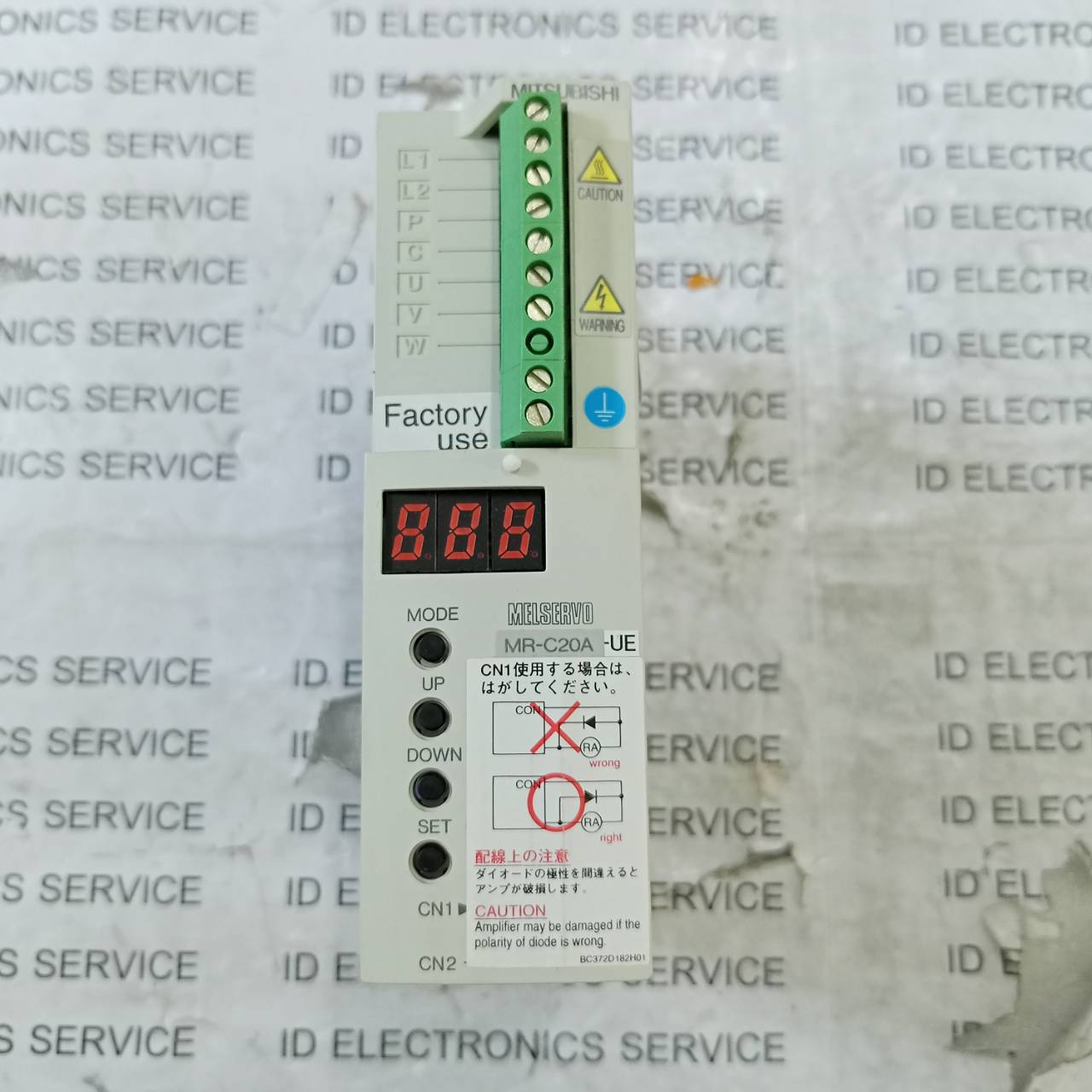 MR-C20A-UE SERVO DRIVE " MITSUBISHI "
