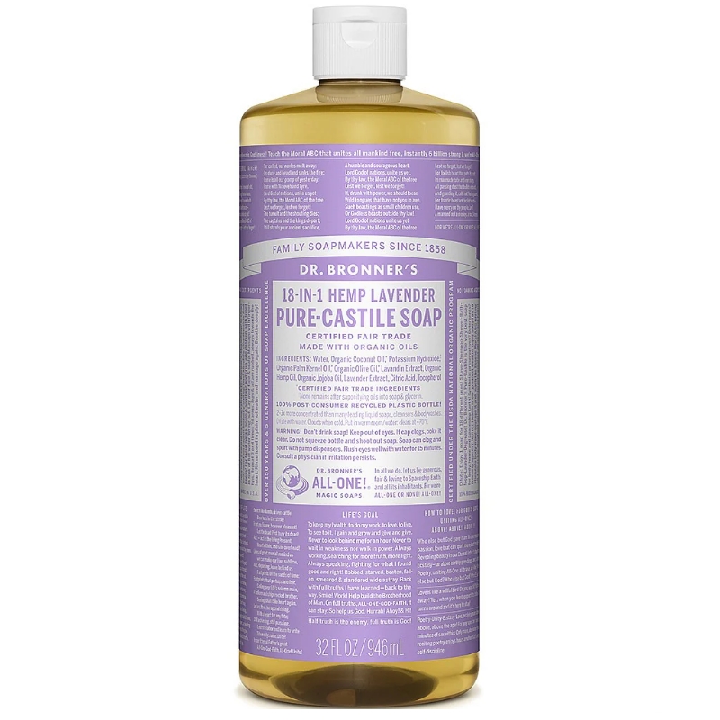 Magic soap Dr.Bronner's ขนาด 946 ml ขวดใหญ่