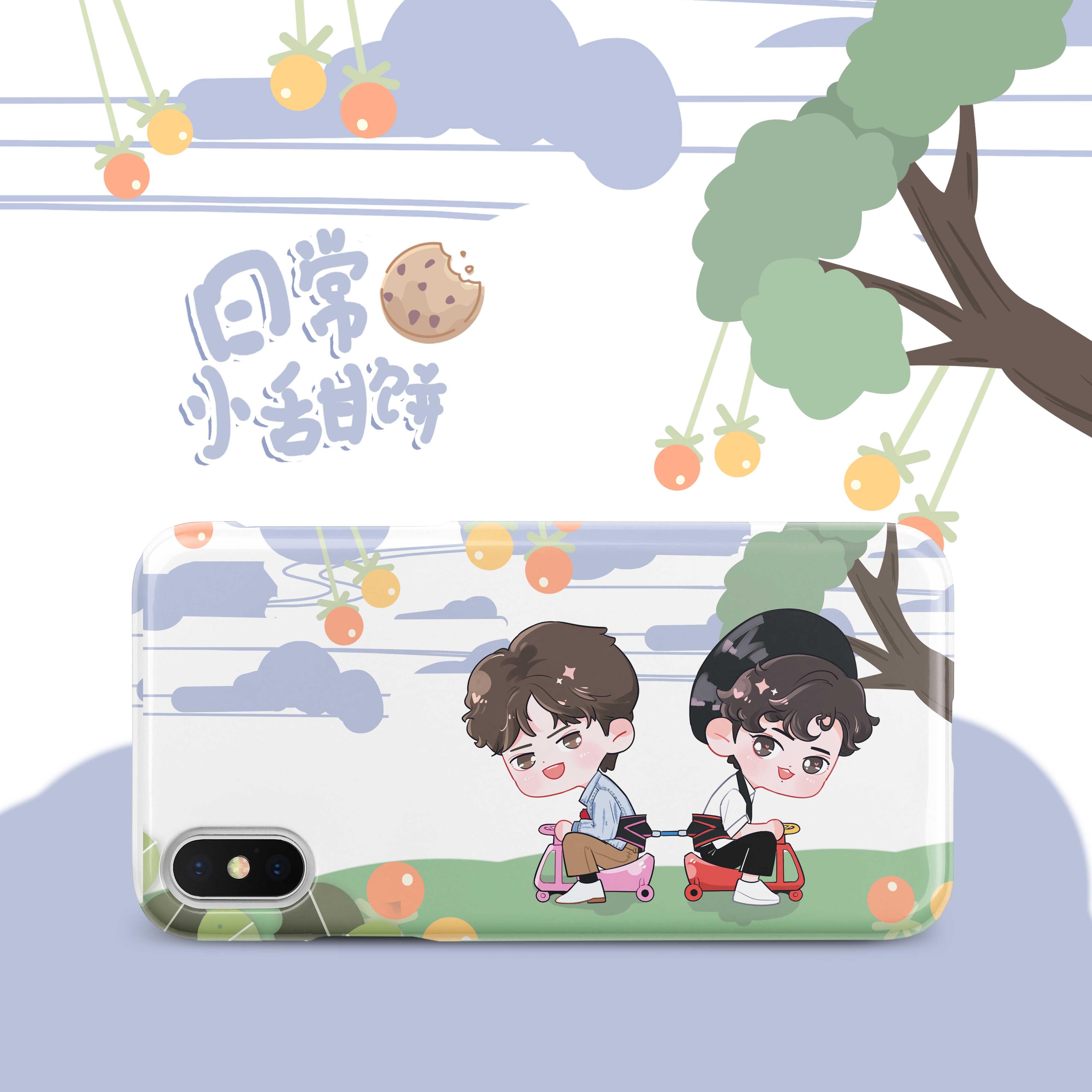 เคสลายการ์ตูน ป๋อจ้าน