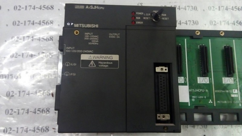PLC " MITSUBISHI " รุ่น A1SJHCPU