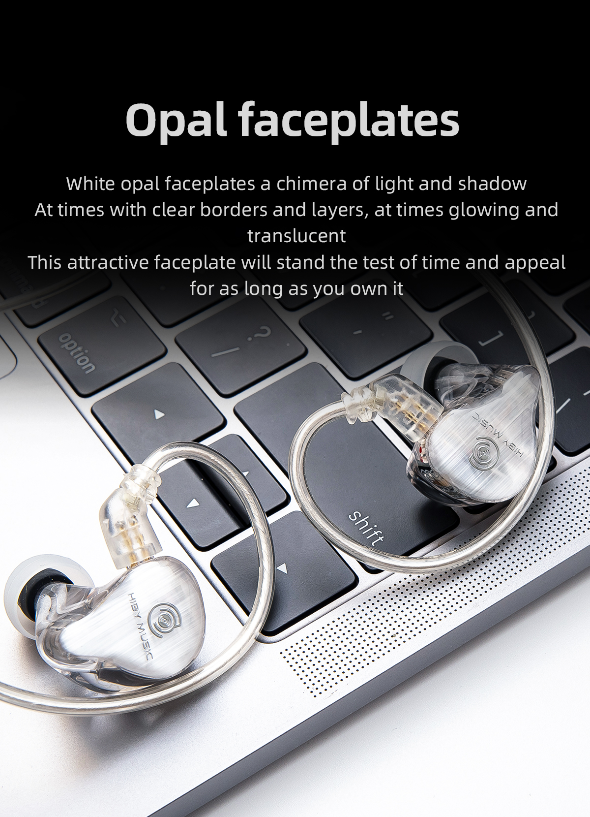 ขาย Hiby Crystal4 หูฟัง 4 ไดรเวอร์ 4BA Knowles รองรับ Hi-Res ประกันศูนย์ไทย