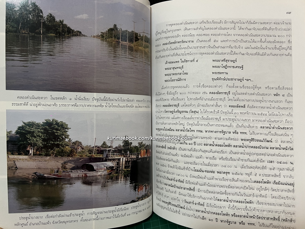 ประวัติคลองดำเนินสะดวก