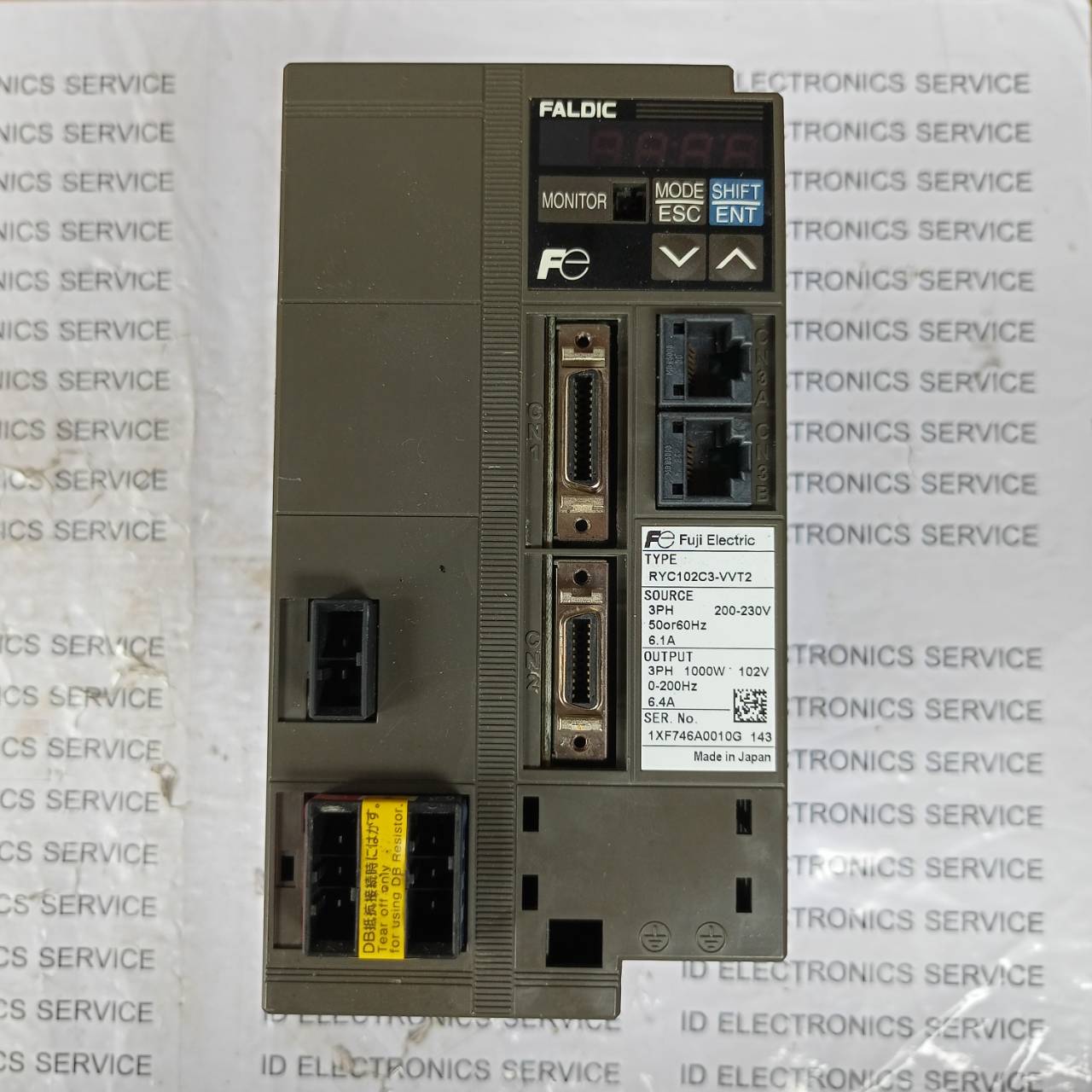 RYC102C3-VVT2 SERVO DRIVE " FUJI "