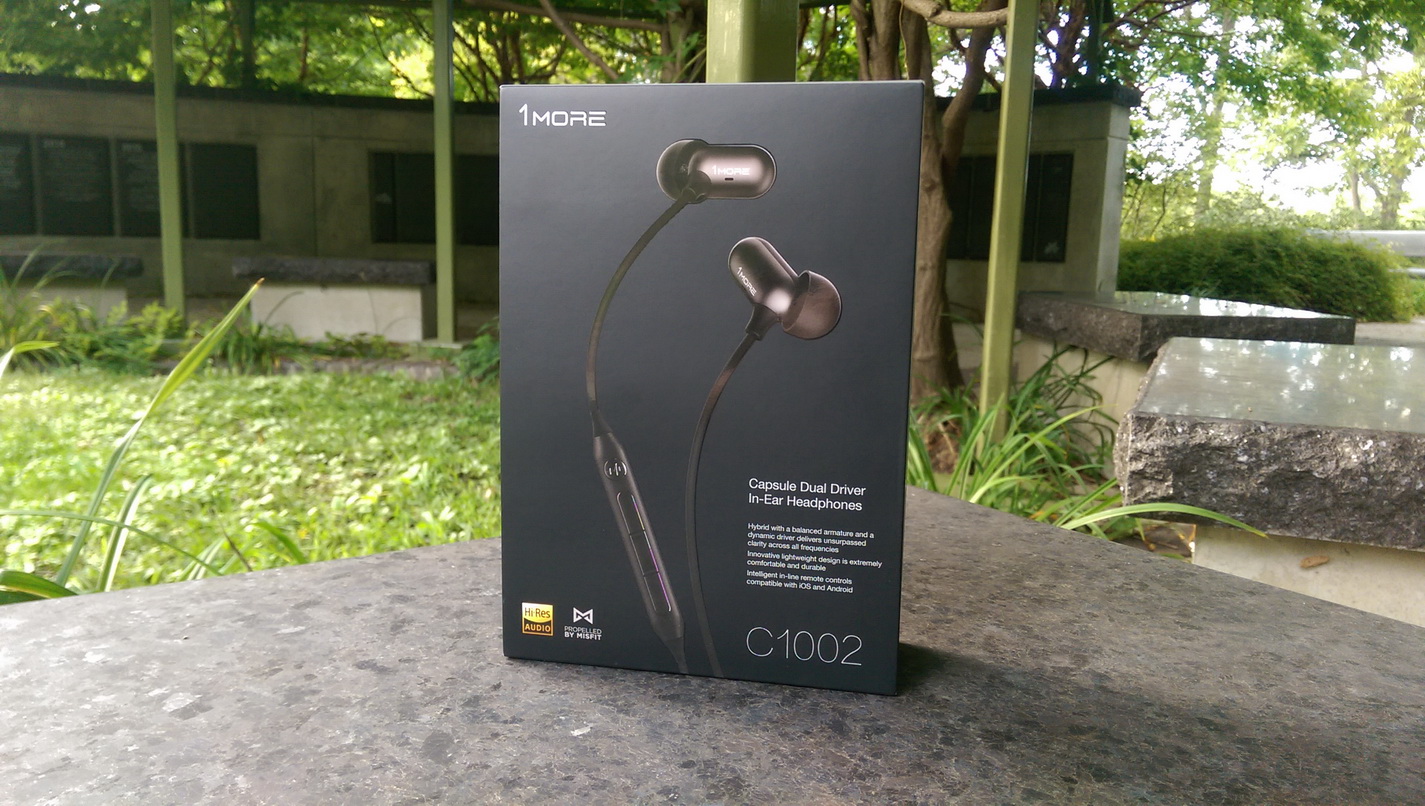 ขาย 1more C1002 หูฟัง2ไดรเวอร์ทรงแคปซูล
