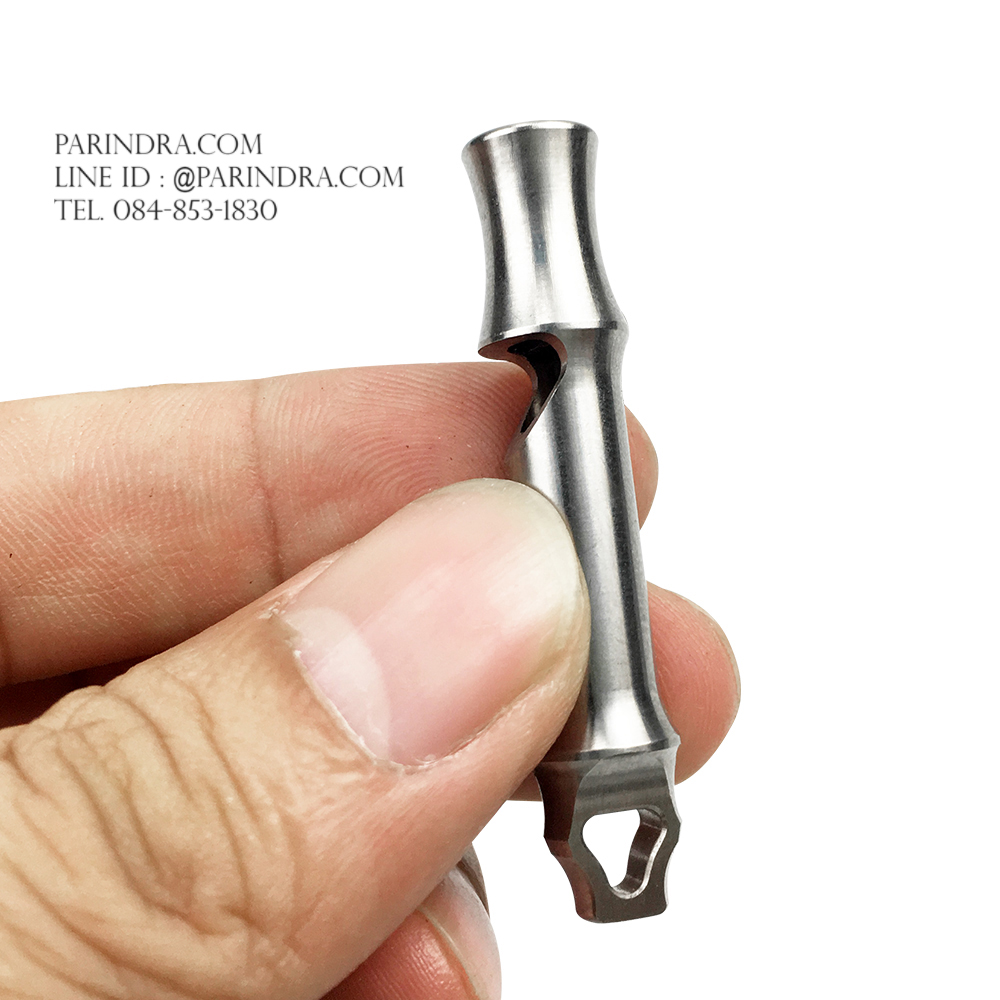 นกหวีด TITANIUM ALLOY ส่งสัญญานระยะไกล เสียงใส หวีดดัง ฟังชัด