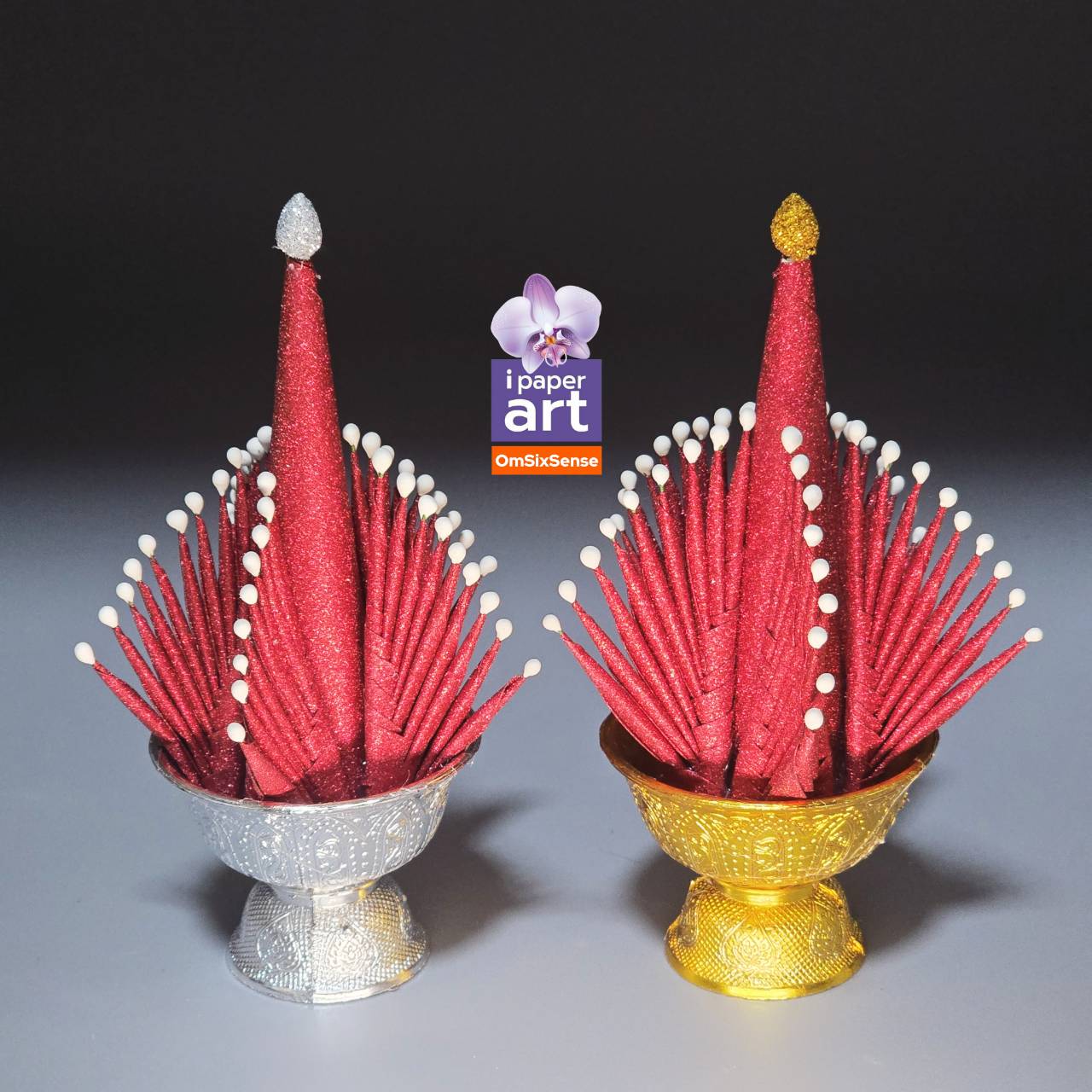 บายศรีเทพ มินิ งานปราณีต ถวายหิ้งขนาดเล็ก | ประดับหิ้งพระ หิ้งเทพ ของขวัญ ของชำร่วยมงคล