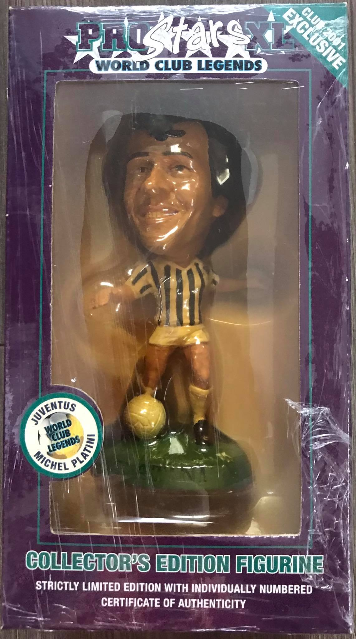 ตุ๊กตาโมเดลนักฟุตบอล ม.พลาตินี่ สโมสรยูเวนตุส โครินเธียน โปรสตาร์ - ProStars XL World Club Legends Series ใหม่ / M.PLATINI JUVENTUS Football Club Corinthian ProStars Football Figure - ProStars XL World Club Legends Series NEW