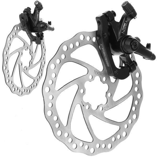ชุดดิสเบรคสาย Tektro Novela disc brake cable set (คาลิปเปอร์+จานดิส หน้าหลัง)
