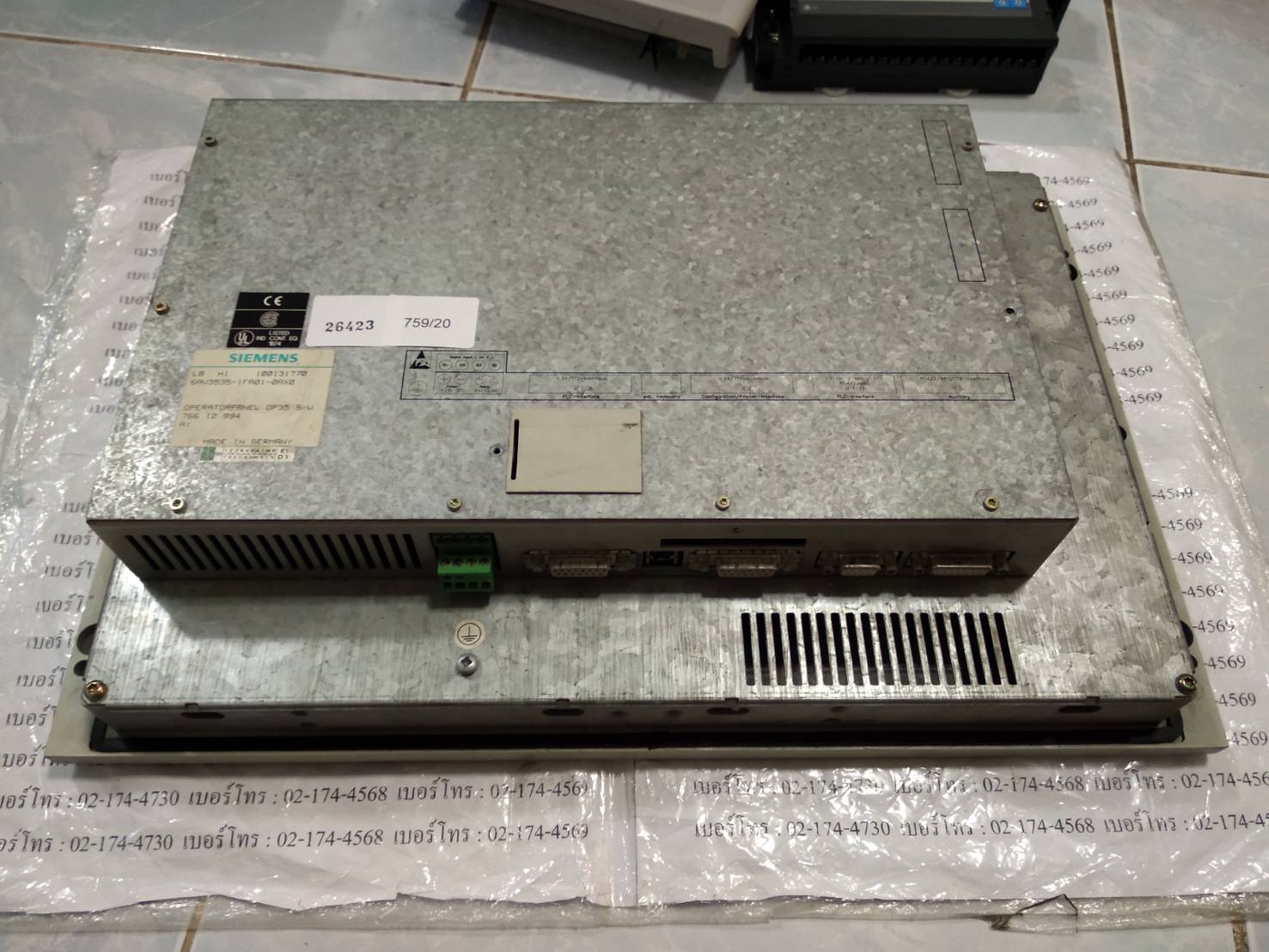 6AV3535-1FA01-0AX0 HMI " SIEMENS "