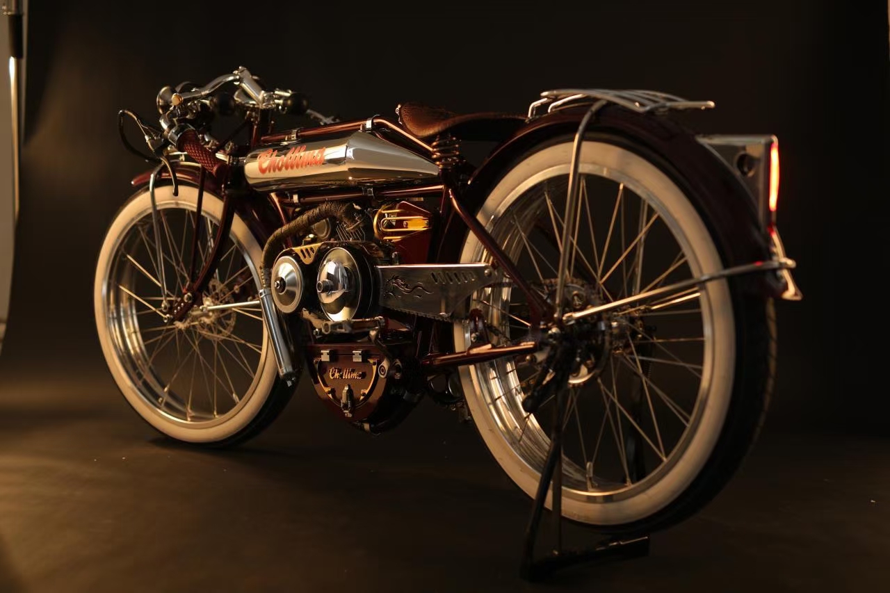 มอเตอร์ไซค์ CHOLLIMA Monster Chopper Bike เครื่องยนต์ 6.5HP Motor 212CC ถังน้ำมัน 15L Gas Tank ปั่นได้ บิดได้