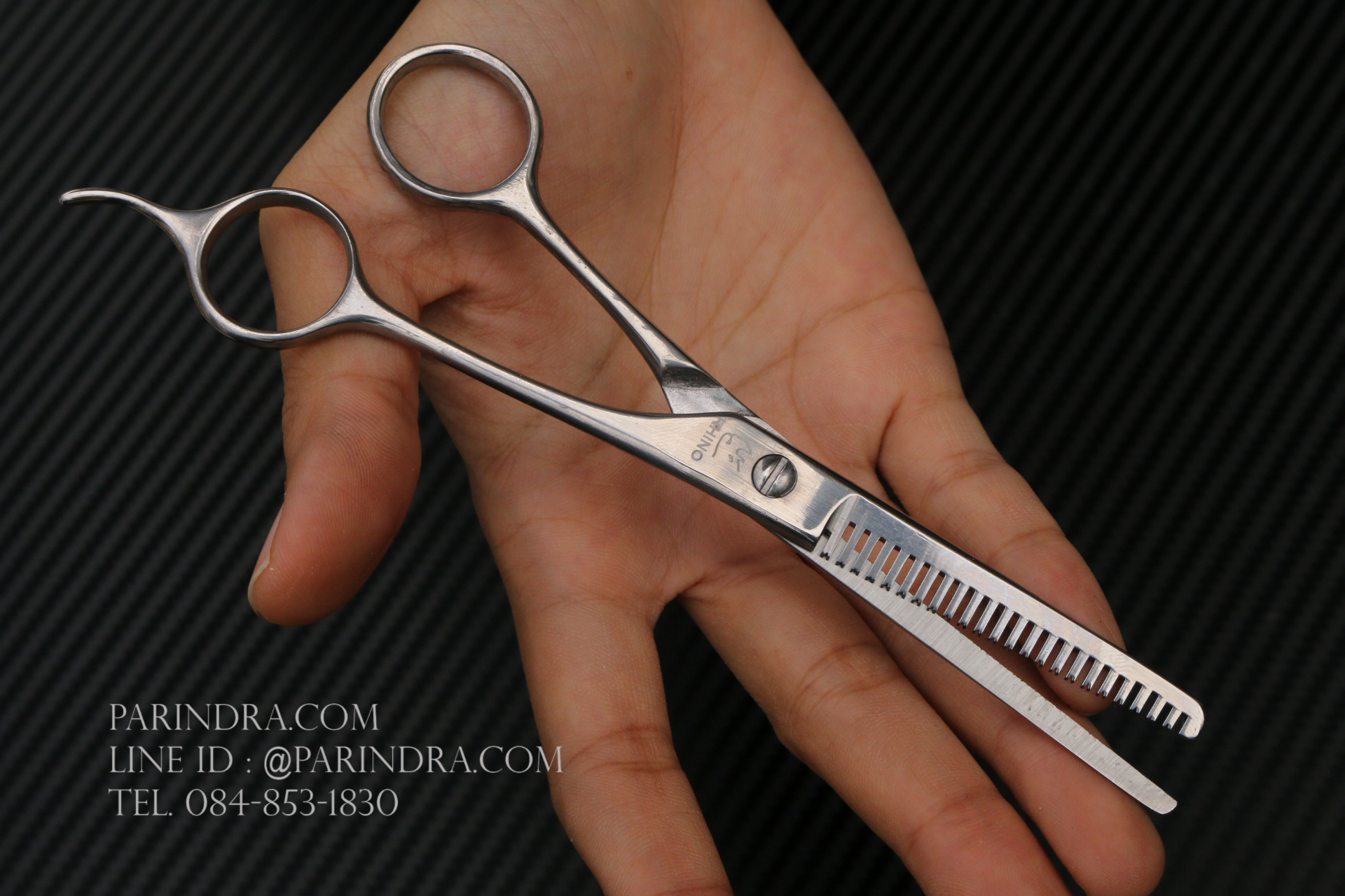 กรรไกรซอยผม ตัดผม Rhino No.662 ขนาด 7 นิ้ว