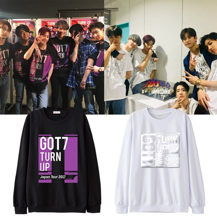 เสื้อแขนยาว (Sweater) GOT7 - TURN UP Japan Tour 2017