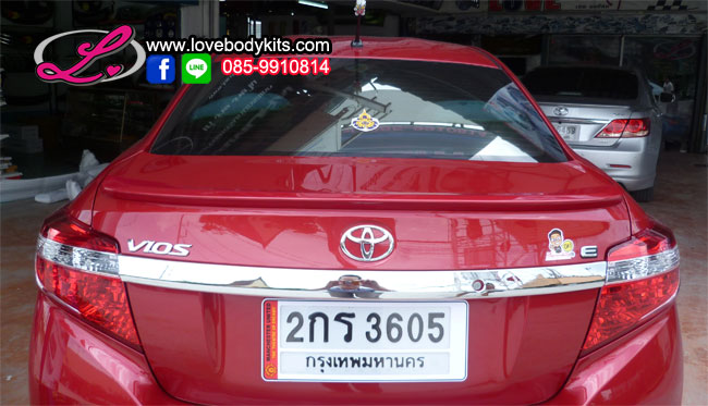สปอยเลอร์แนบ Ducktail V1 : VIOS 2013-2016
